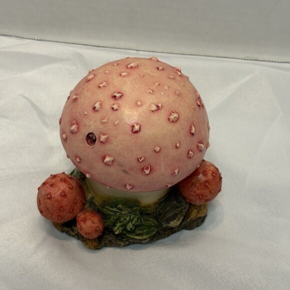 Harmony Garden Mushroom Royal Watch  1998 vintage figurine Lord Byron - Picture 6 of 14